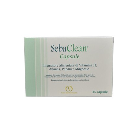 Sebaclean Integratore 45 Capsule