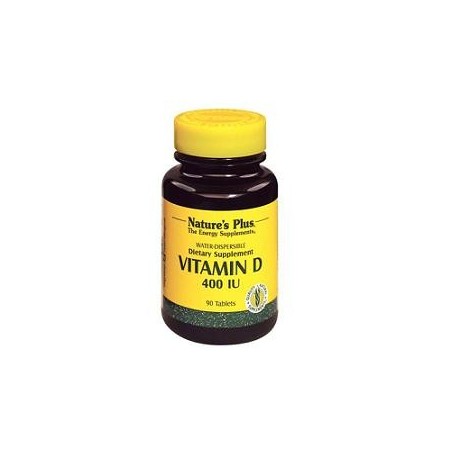 Nature's Plus Vitamina D 400 UI Idrosolubili Integratore 90 Tavolette