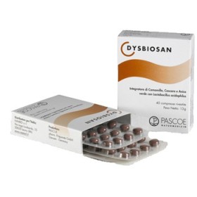 Named Pascoe Dysbiosan Integratore per l'Intestino 40 Compresse Named Pascoe Dysbiosan Integratore per l'Intestino 40 Compresse