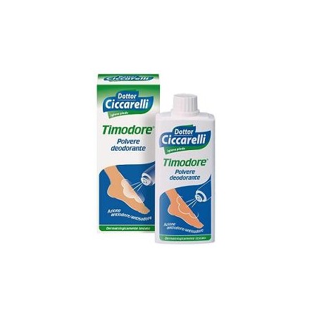 Timodore Polvere Deodorante Piedi Assorbente Antiodore 250 g