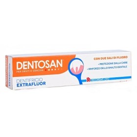 Dentosan Extrafluor Dentifricio Con Due Sali di Fluoro 75 ml Dentosan Extrafluor Dentifricio Con Due Sali di Fluoro 75 ml