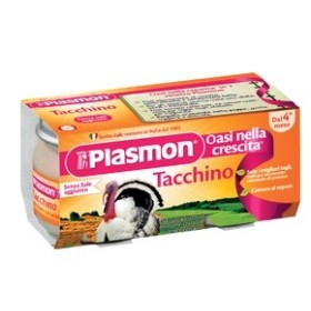 Plasmon Omogenizzato Tacchino 2 Vasetti da 80 g Plasmon Omogenizzato Tacchino 2 Vasetti da 80 g
