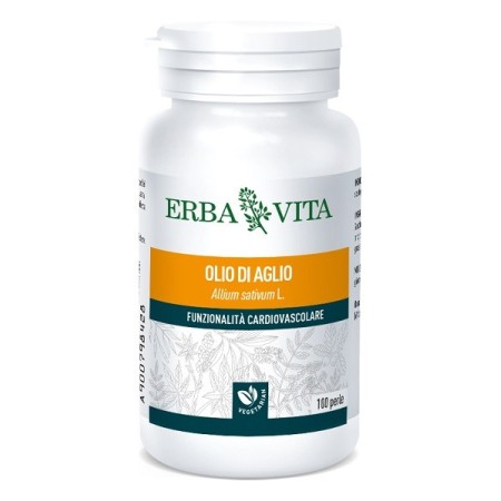 Erba Vita Olio di Aglio Integratore 100 Perle