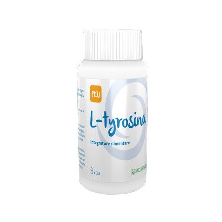 L-Tyrosina Integratore 30 Capsule
