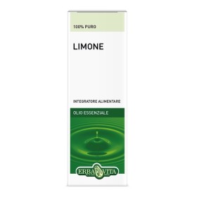 Erba Vita Olio Essenziale Limone Integratore Antibatterico e Depurativo 10 ml Erba Vita Olio Essenziale Limone Integratore Antibatterico e Depurativo 10 ml
