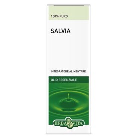 Erba Vita Olio Essenziale Salvia Integratore Antisudorazione 10 Ml Erba Vita Olio Essenziale Salvia Integratore Antisudorazione 10 Ml