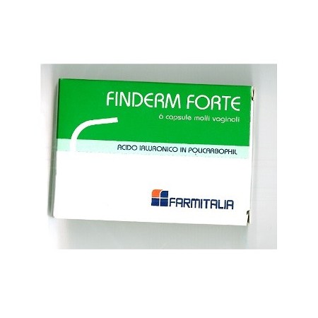 Finderm Forte 6 Capsule molli vaginali