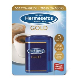 Hermesetas Gold Dolcificante Acalorico 500 200 Compresse Hermesetas Gold Dolcificante Acalorico 500 200 Compresse