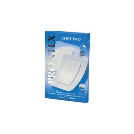 Safety Prontex Soft Pad Garze 10x15 cm 5 Pezzi