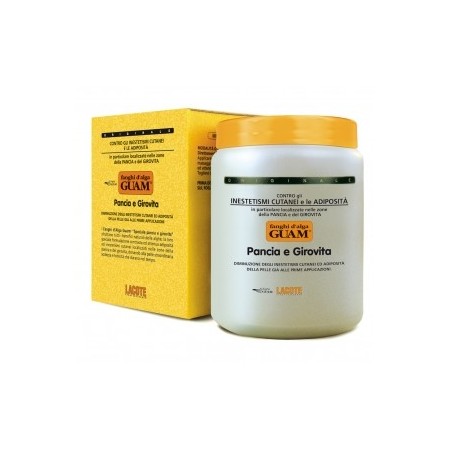 Fanghi d’Alga Guam Pancia e Girovita Crema Anticellulite Vaso da 500g