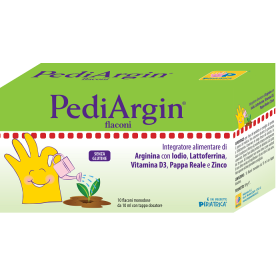Pediargin Integratore Multivitaminico 10 Flaconcini 10 ml  2Anni Pediargin Integratore Multivitaminico 10 Flaconcini 10 ml  2Anni