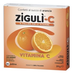 Zigulì-C Arancia con Vitamina C 40 Palline Zigulì-C Arancia con Vitamina C 40 Palline