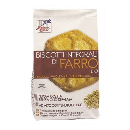 La Finestra sul Cielo Biscotti Integrali Di Farro 400 g
