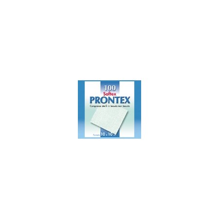 Safety Prontex Soft Garze In Tessuto Non Tessuto 10x10 cm 100 Pezzi
