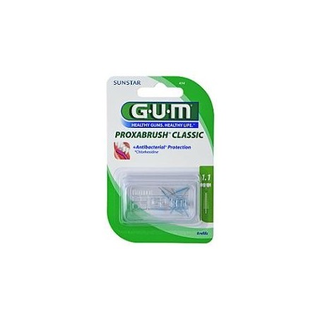 Gum Proxabrush Classic 414 Scovolino Interdentale Ultrafine Conico 8 pezzi