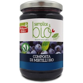 La Finestra sul Cielo Composta Di Mirtilli Bio 320 g La Finestra sul Cielo Composta Di Mirtilli Bio 320 g