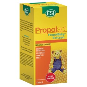 Esi Propolaid PropolBaby Sciroppo Integratore Difese Immunitarie Fragola 180 ml Esi Propolaid PropolBaby Sciroppo Integratore Difese Immunitarie Fragola 180 ml