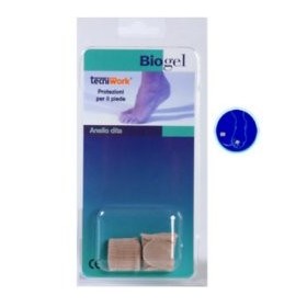 Biogel Anello Protezione Dita dei Piedi Taglia L 2 Pezzi Biogel Anello Protezione Dita dei Piedi Taglia L 2 Pezzi