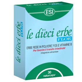 Esi Le Dieci Erbe Flor Integratore Digestivo 30 Capsule Esi Le Dieci Erbe Flor Integratore Digestivo 30 Capsule