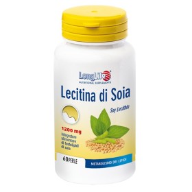 LongLife Lecitina Di Soia Integratore Per Il Colesterolo 60 Perle LongLife Lecitina Di Soia Integratore Per Il Colesterolo 60 Perle