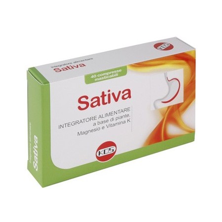 Kos Sativa Integratore 40 Compresse Masticabili