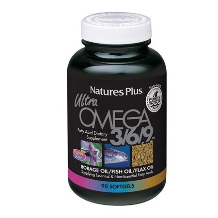 Nature's Plus Ultra Omega 3/6/9 Integratore Di Acidi Grassi 90 Capsule