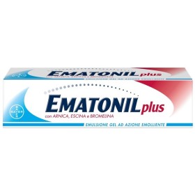 Ematonil Plus Emulgel, con Arnica, Escina, Bromelina e Mentolo Tubo da 50 ml Ematonil Plus Emulgel, con Arnica, Escina, Bromelina e Mentolo Tubo da 50 ml