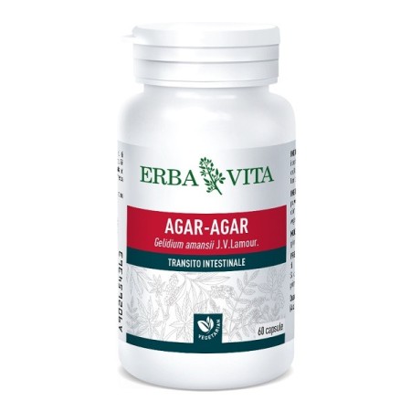 Erba Vita Agar-Agar Integratore Intestinale 60 Capsule