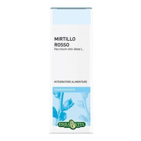 Erba Vita Mirtillo Rosso Gemmoderivato Drenante 50 ml Erba Vita Mirtillo Rosso Gemmoderivato Drenante 50 ml