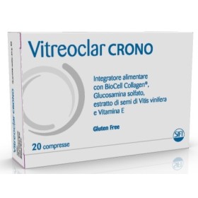 Vitreoclar Crono Integratore Corpo Vitreo 20 Compresse Vitreoclar Crono Integratore Corpo Vitreo 20 Compresse
