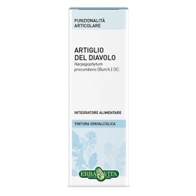 Erba Vita Artiglio del Diavolo Tintura Idroalcolica Funzionalità Articolare 50 ml Erba Vita Artiglio del Diavolo Tintura Idroalcolica Funzionalità Articolare 50 ml