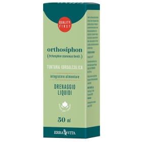 Erba Vita Ortosiphon Foglie Tintura Idroalcolica Drenante 50 ml Erba Vita Ortosiphon Foglie Tintura Idroalcolica Drenante 50 ml