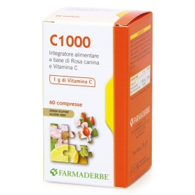 Farmaderbe Nutra Line C 1000 Integratore Sistema Immunitario 60 Compresse Farmaderbe Nutra Line C 1000 Integratore Sistema Immunitario 60 Compresse