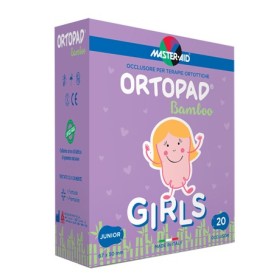 Ortopad Bamboo Junior Cotton Girls Occlusore Terapie Ortottiche 20 Pezzi Ortopad Bamboo Junior Cotton Girls Occlusore Terapie Ortottiche 20 Pezzi