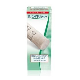 Icopiuma Benda Elastica Universale In Cotone cm 12x4,5 m Icopiuma Benda Elastica Universale In Cotone cm 12x4,5 m
