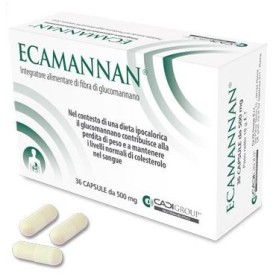 Ecamannan Integratore 36 Capsule Ecamannan Integratore 36 Capsule