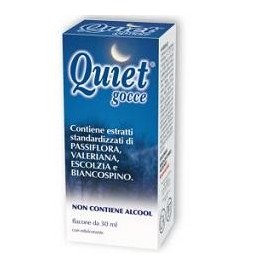 Quiet Gocce Integartore Per il Sonno 30 ml Quiet Gocce Integartore Per il Sonno 30 ml