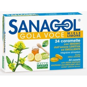 Sanagol Gola Voce Gola Voce Erisimo Caramelle Balsamiche Miele E Limone 24 Pezzi Sanagol Gola Voce Gola Voce Erisimo Caramelle Balsamiche Miele E Limone 24 Pezzi