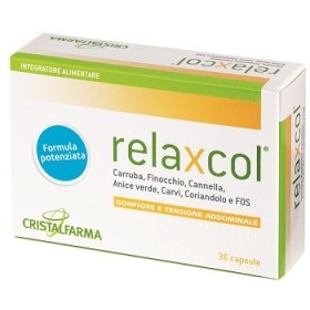 Relaxcol Integratore Gonfiore e Tensione Addominale 36 Capsule Relaxcol Integratore Gonfiore e Tensione Addominale 36 Capsule