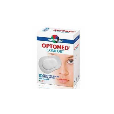 Optomed Comfort Complesso Oculare Sterile Autoadesive Protettivo 10 Compresse Oculari
