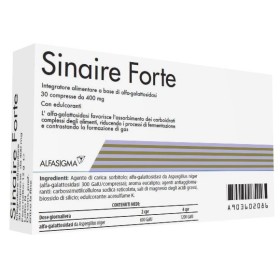Sinaire 300 GalU Forte Integratore Contro Gas Intestinali 30 Compresse Sinaire 300 GalU Forte Integratore Contro Gas Intestinali 30 Compresse
