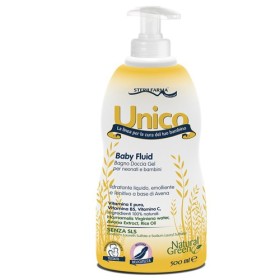 Unico Baby Fluid Bagno Doccia Gel Neonati e Bambini 500 ml Unico Baby Fluid Bagno Doccia Gel Neonati e Bambini 500 ml