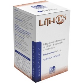 Lithos Integratore Citrato di Potassio e Magnesio 100 Compresse Lithos Integratore Citrato di Potassio e Magnesio 100 Compresse