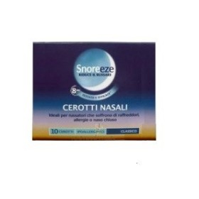 Snoreeze Cerotti Nasali Classico Largo 10 Pezzi Snoreeze Cerotti Nasali Classico Largo 10 Pezzi