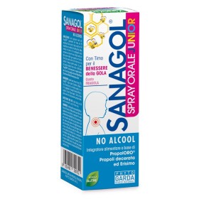 Sanagol Spray Orale Junior Integratore Gola Gusto Fragola 20 ml Sanagol Spray Orale Junior Integratore Gola Gusto Fragola 20 ml