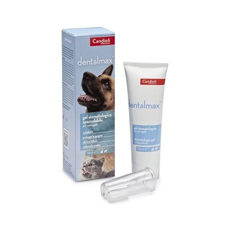 Candioli Dentalmax Gel Stomatologico Spazzolabile Cani E Gatti 50 Ml