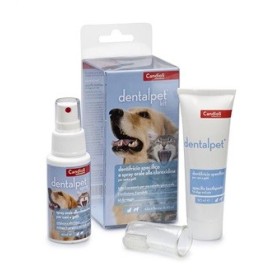 Candioli Dentalpet Kit Igiene Orale Cani E Gatti Dentifricio Spray Ditale Candioli Dentalpet Kit Igiene Orale Cani E Gatti Dentifricio Spray Ditale