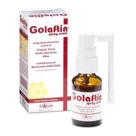 Golaftin Spray Orale Integratore Benessere della Gola 15 ml Golaftin Spray Orale Integratore Benessere della Gola 15 ml
