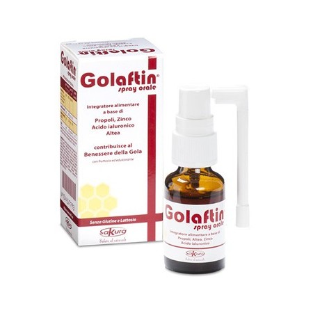 Golaftin Spray Orale Integratore Benessere della Gola 15 ml