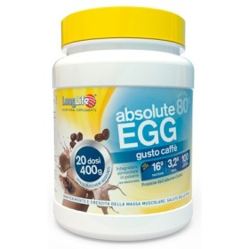 LongLife Absolute Egg Caffè Integratore Di Proteine in Polvere 400 g LongLife Absolute Egg Caffè Integratore Di Proteine in Polvere 400 g